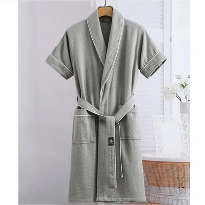 Robe de Chambre Gaze de Coton Légère pour l'Été