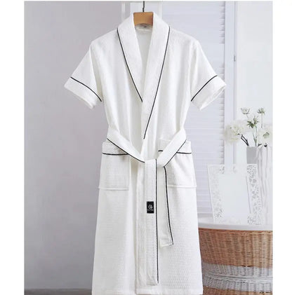 Robe de Chambre Gaze de Coton Légère pour l'Été