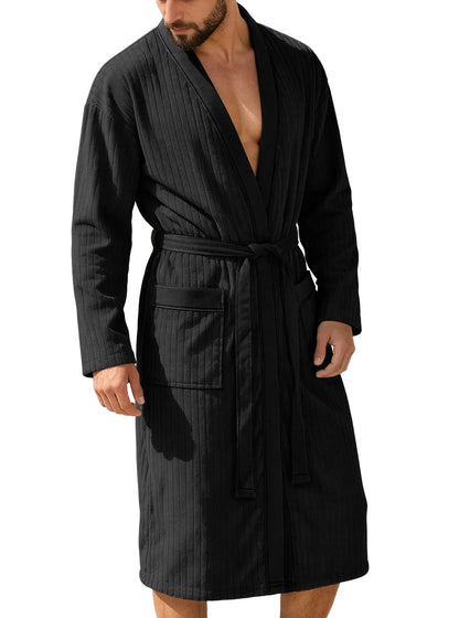 Ceinture Longue Douce pour Peignoir Homme