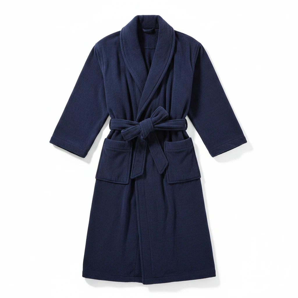 Robe Kimono Homme Flanelle Épaisse Hiver