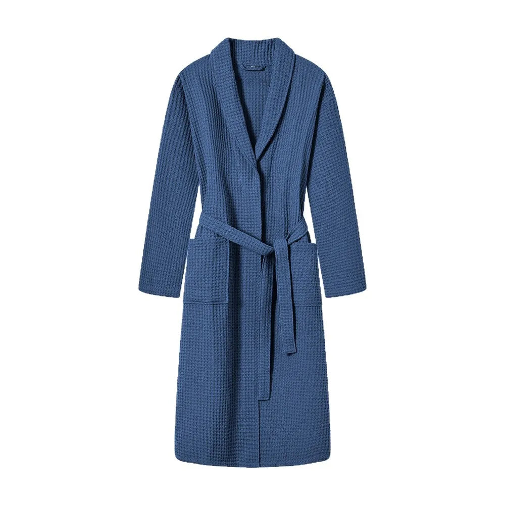 Peignoir Long Coton Style Yukata Femme