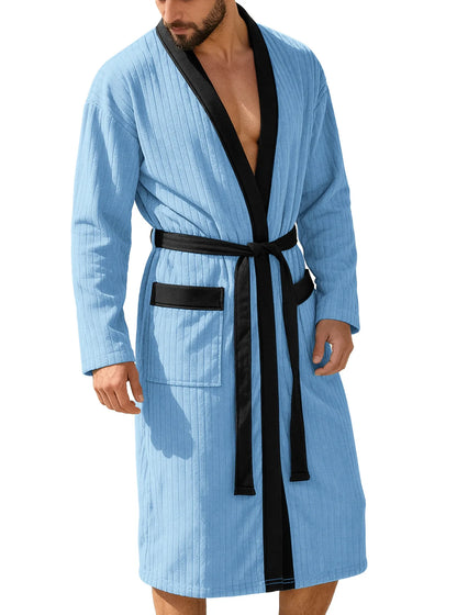 Ceinture Longue Douce pour Peignoir Homme