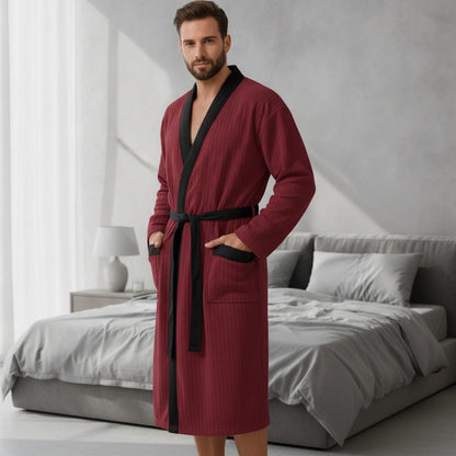 Ceinture Longue Douce pour Peignoir Homme
