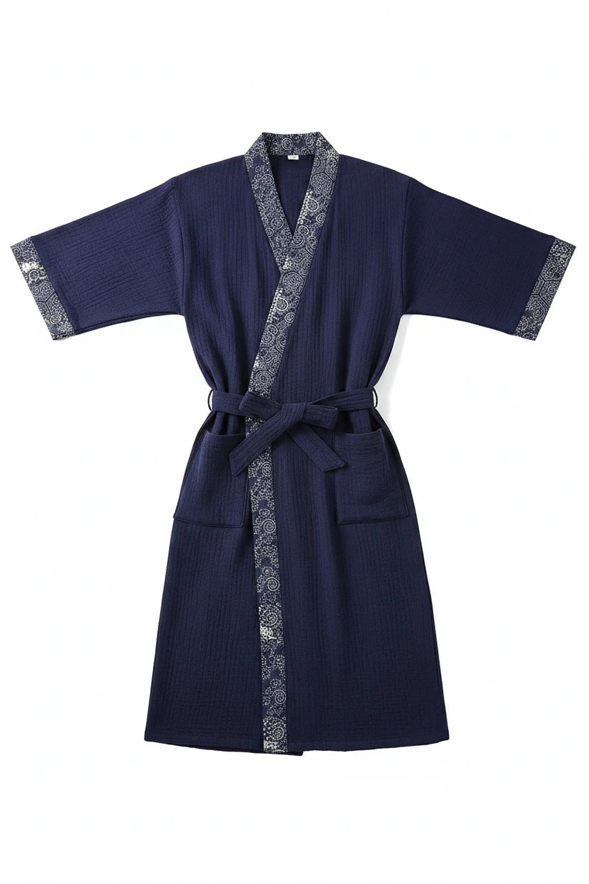 Peignoir Homme Coton Fin Respirant
